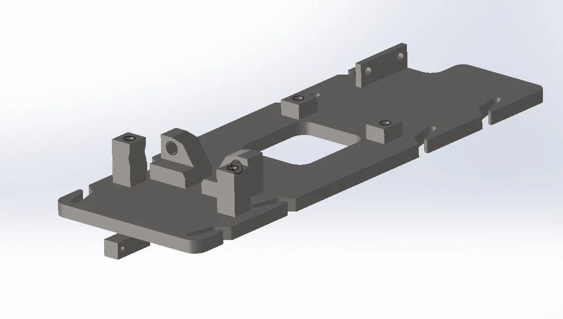 Conception d'un berceau hybride pour foreuse